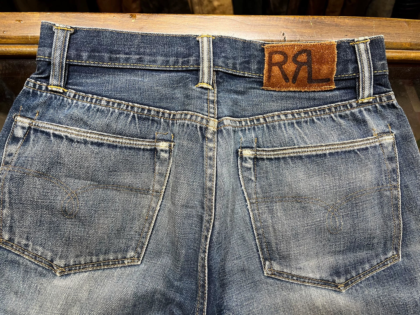 vintage rrl double rl denim jeans