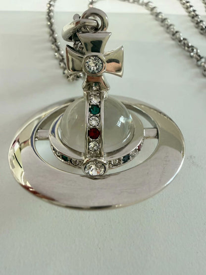 Vivienne Westwood Large Saturn Necklace