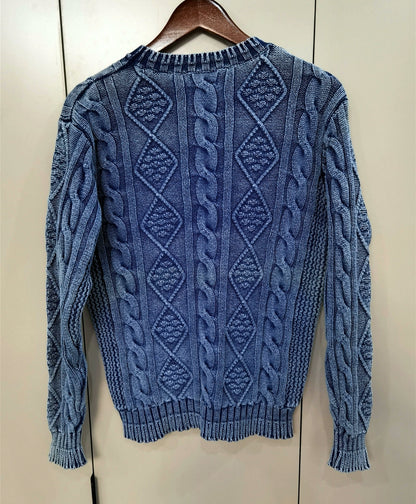 Hysteric Glamour Vintage Indigo Skull Knit