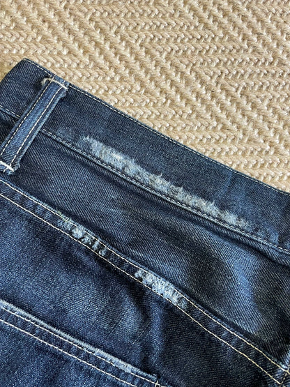 WTAPS Vintage Distressed Denim Pants Size M