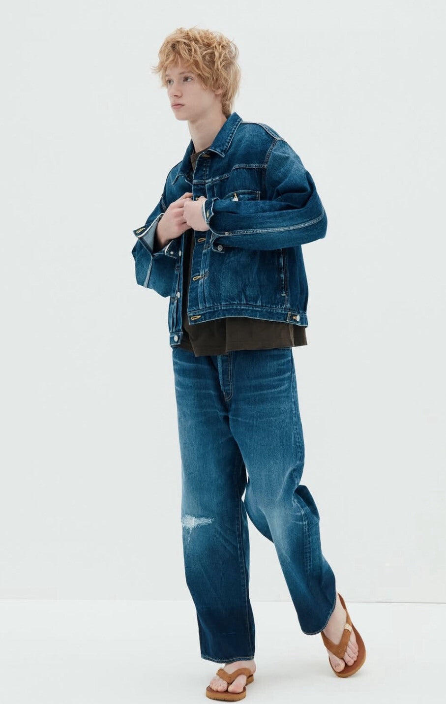 Visvim Spot Lama Sandal Brown