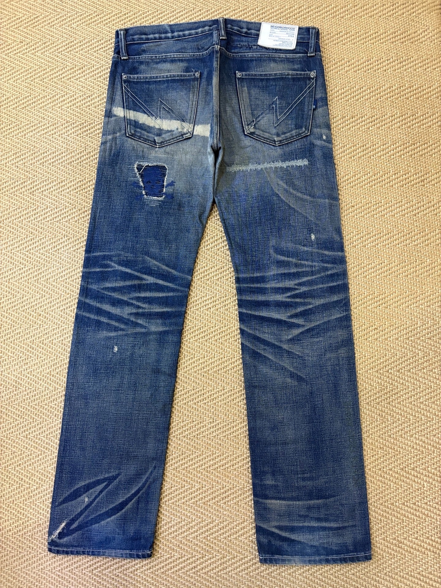 Neighborhood 07 FLASH Washed Denim