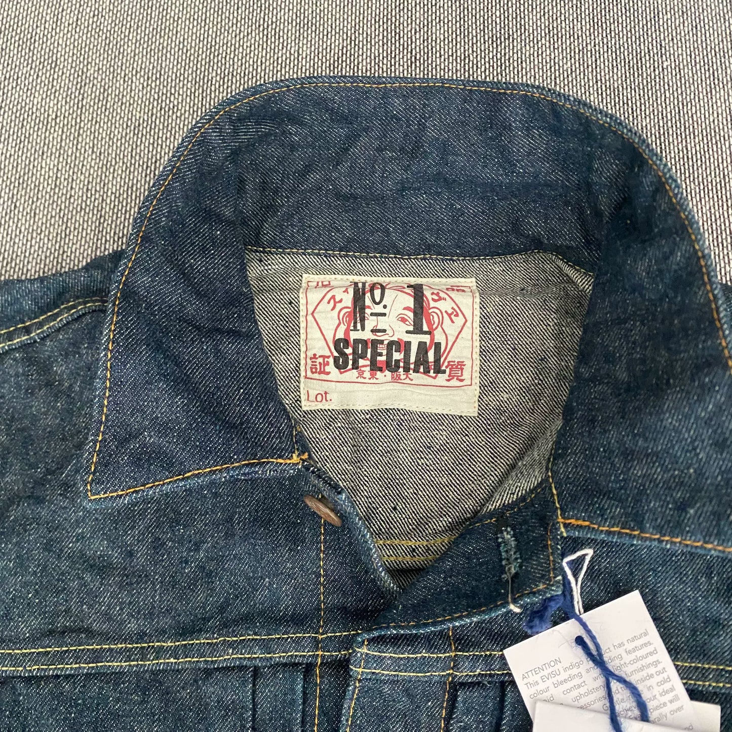 Evisu Private Stock Natural Dyed Denim Jacket