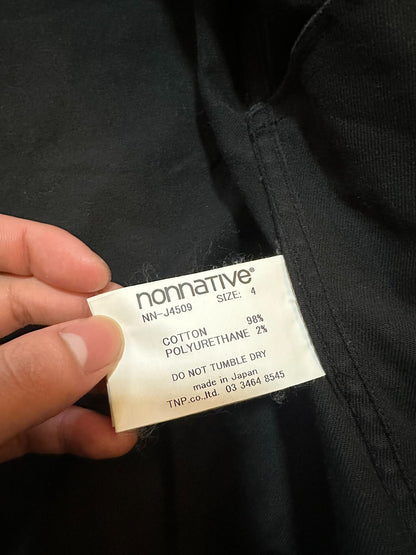 nonnative black jacket oversized available size 4