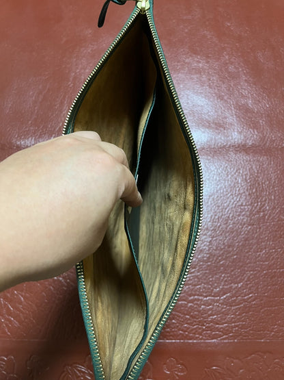 visvim Leather Clutch Handbag