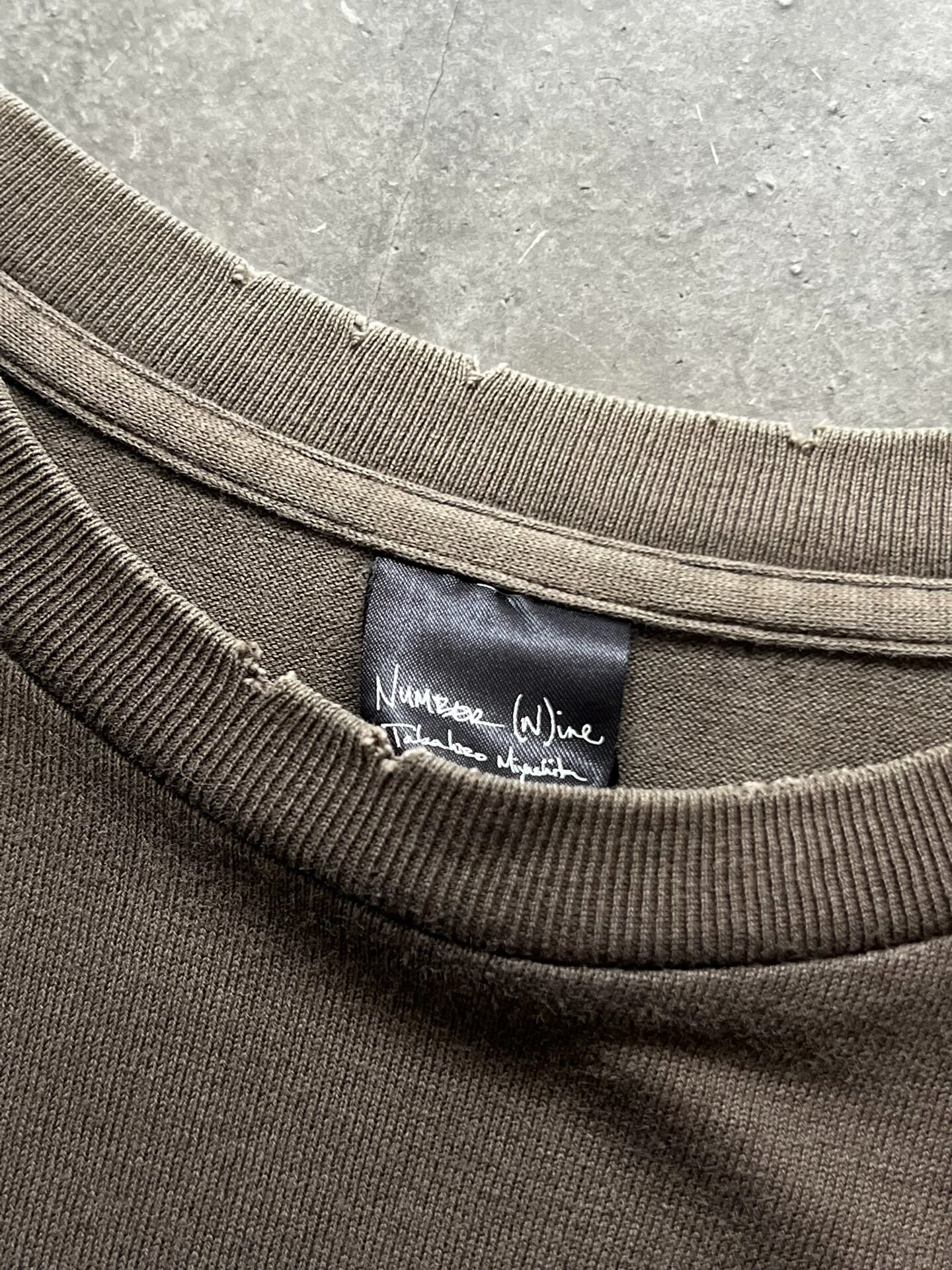 Number Nine Patti Smith Short Sleeve Tee