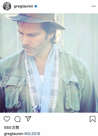 Greg Lauren Military-Inspired Patchwork Jacket