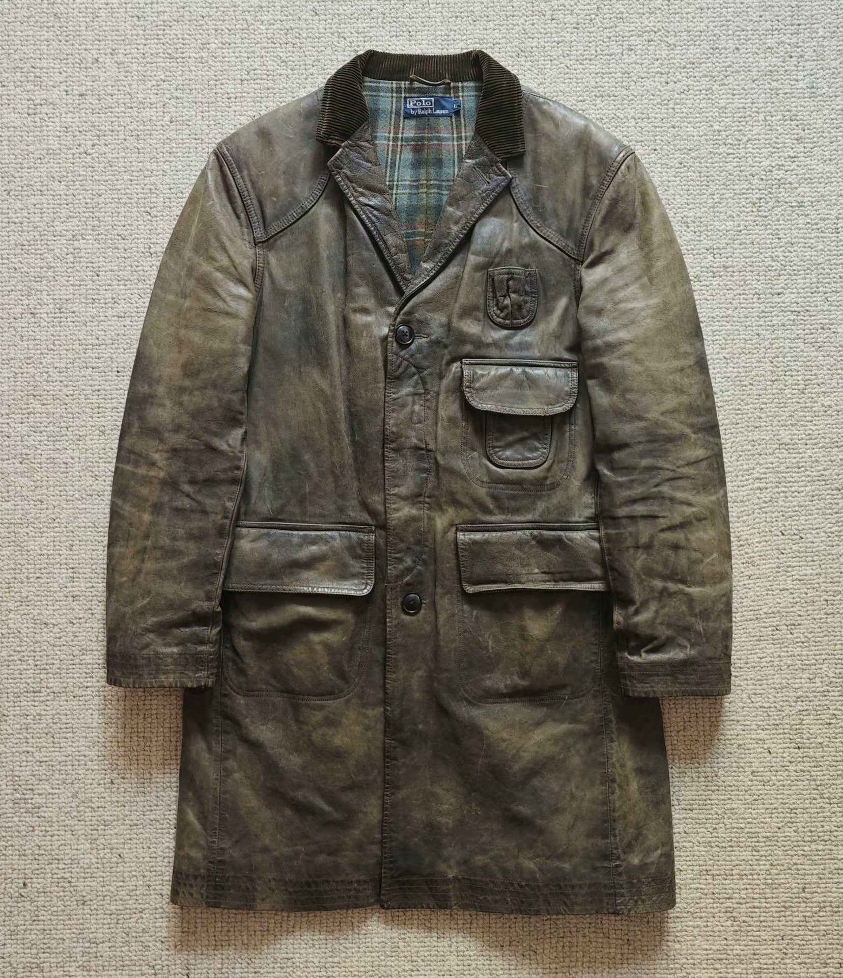 Polo Ralph Lauren Leather Coat