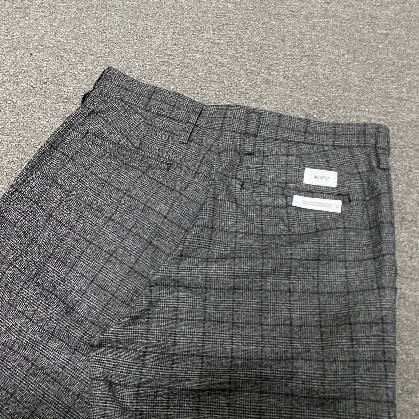 WTAPS 23AW Checked Casual Pants