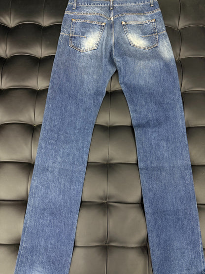 Dior Splash Wash Denim Trousers