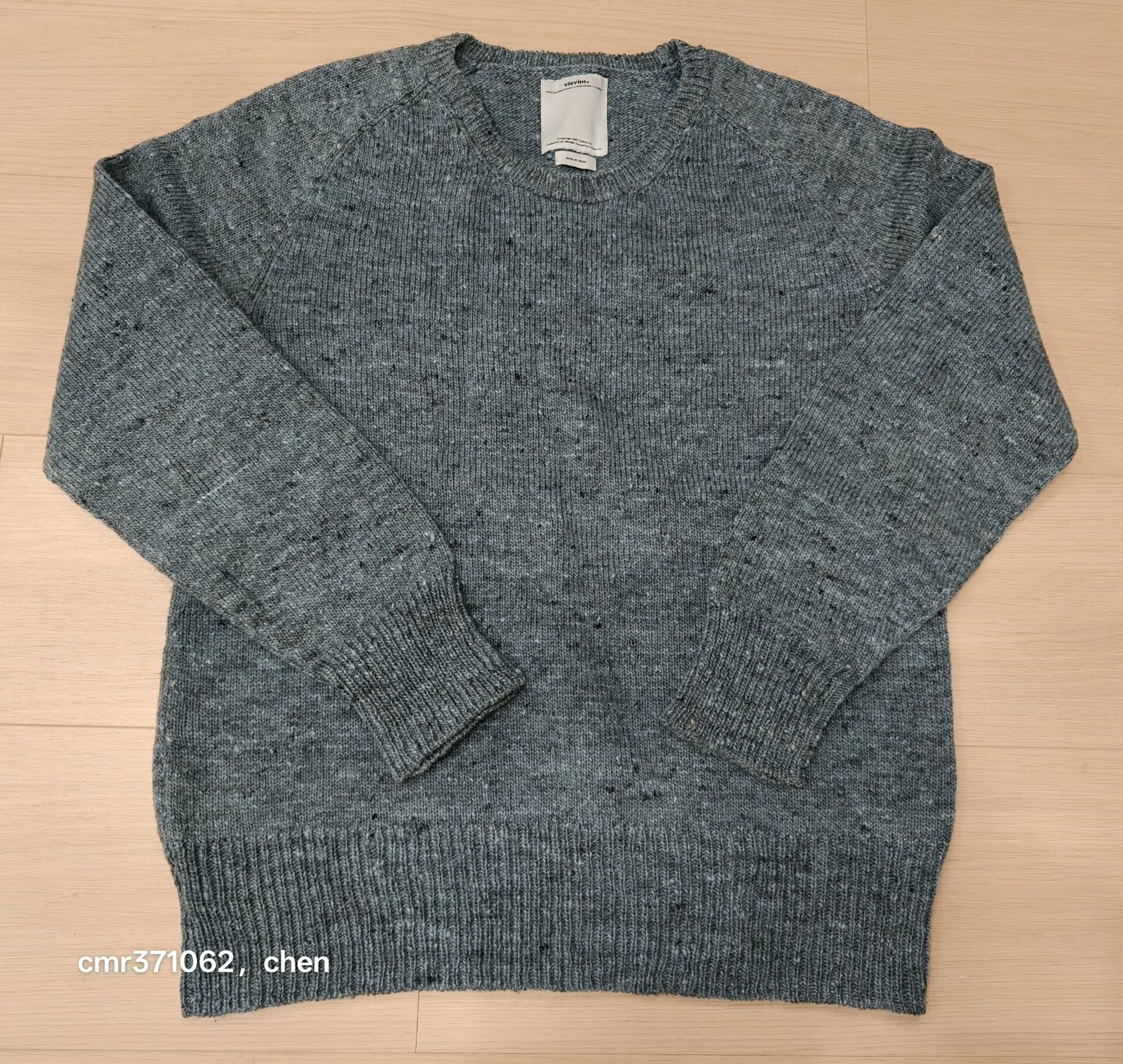 visvim 17AW COLLEGE KNIT L/S