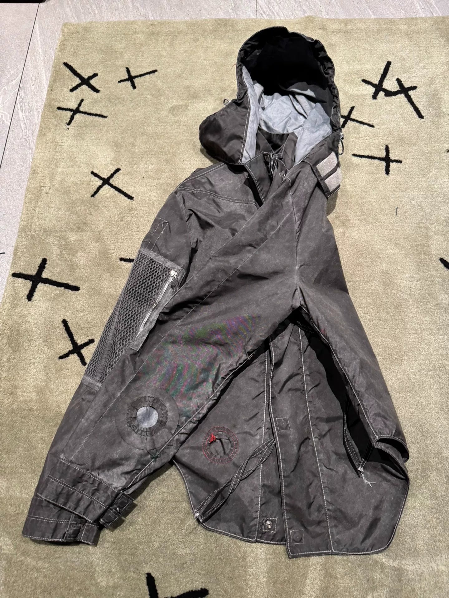 kanghyuk airbag astronaut parka jacket