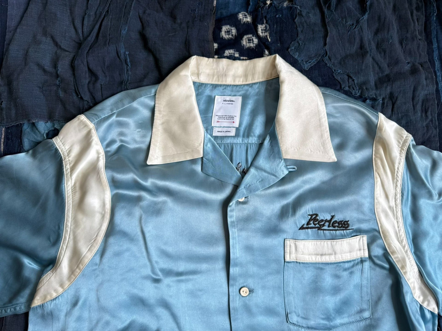 VISVIM 24SS Douglas S/S Silk Shirt