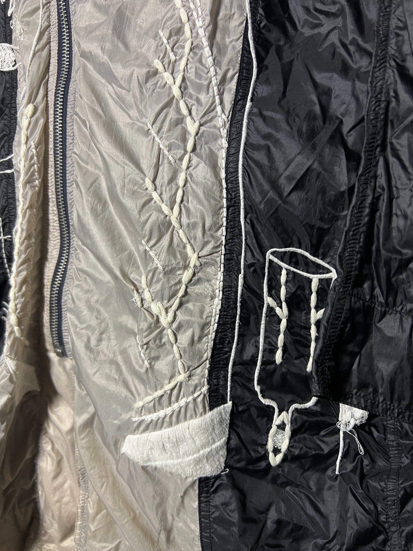 Rick Owens 15ss Runway Ghost Embroidery Coat