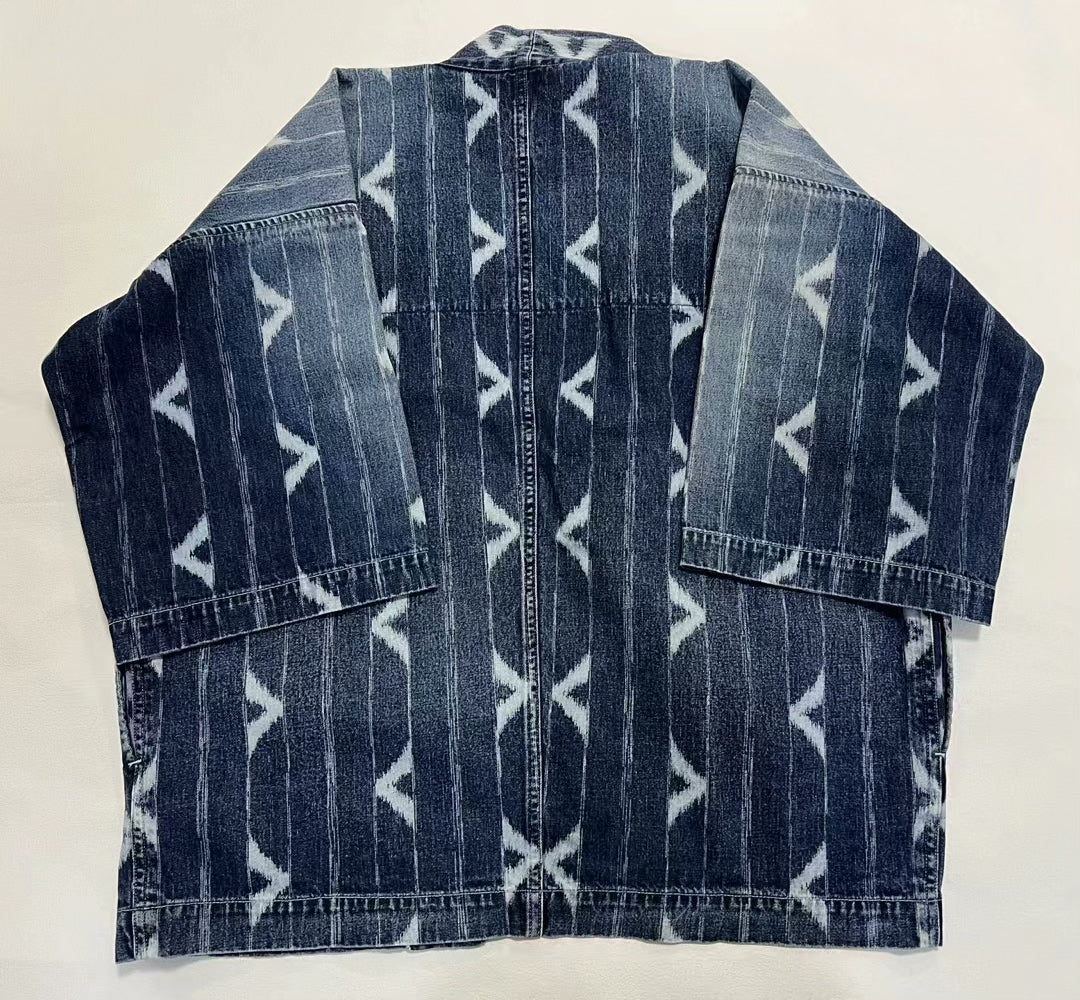 VISVIM 22 ICT SS HAPPI WABASH DMGD