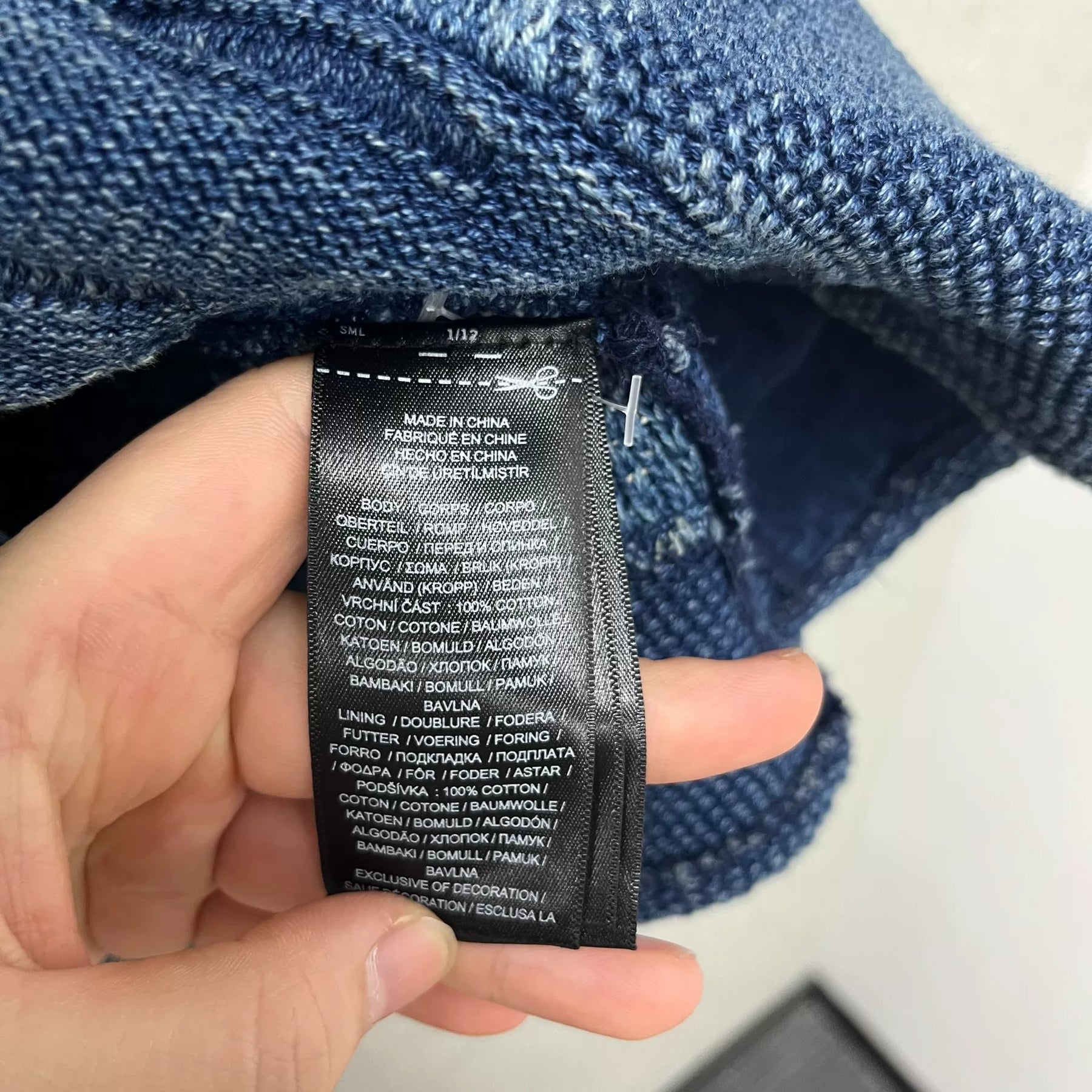 RRL Double RL Patchwork Cotton Linen Jacket