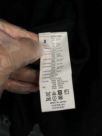 visvim valdez coat with detachable fur hood