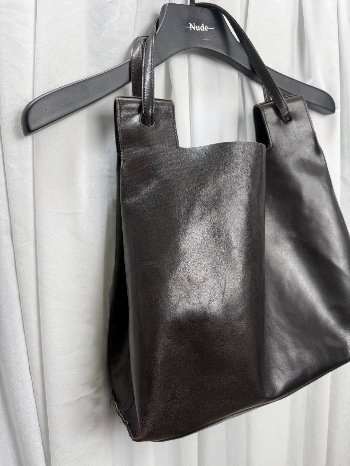 Yohji Yamamoto Y's Leather Handbag