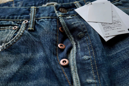 VISVIM Distressed Blue Jeans