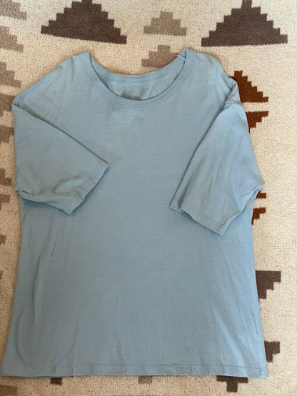 visvim Light Blue Dyed Jumbo Short-Sleeve