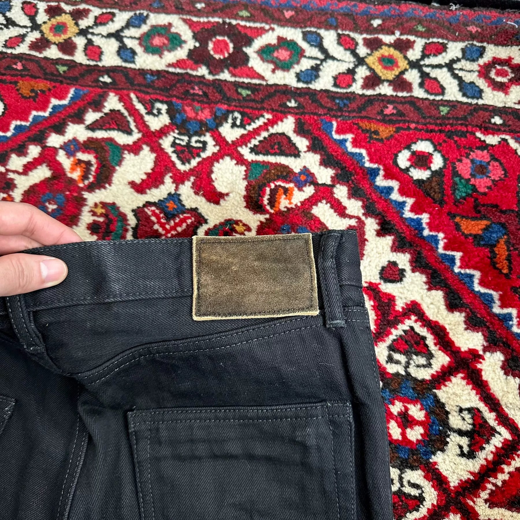 visvim 15aw 04R Black Jeans