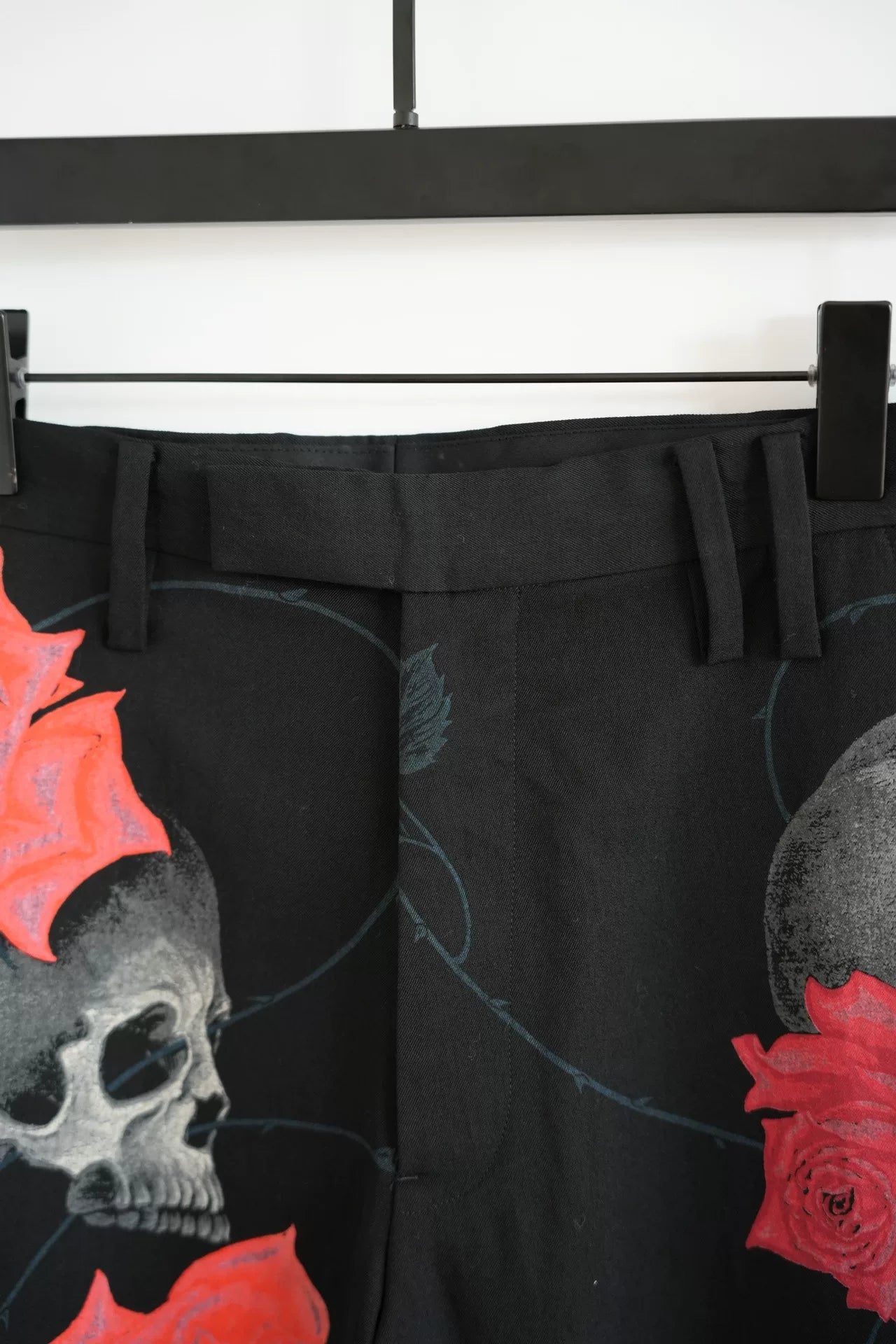 Yohji Yamamoto Rose Skull Trousers