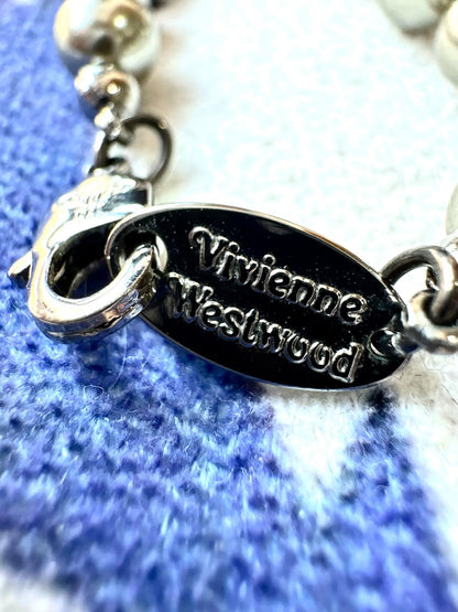vivienne westwood gray pearl necklace