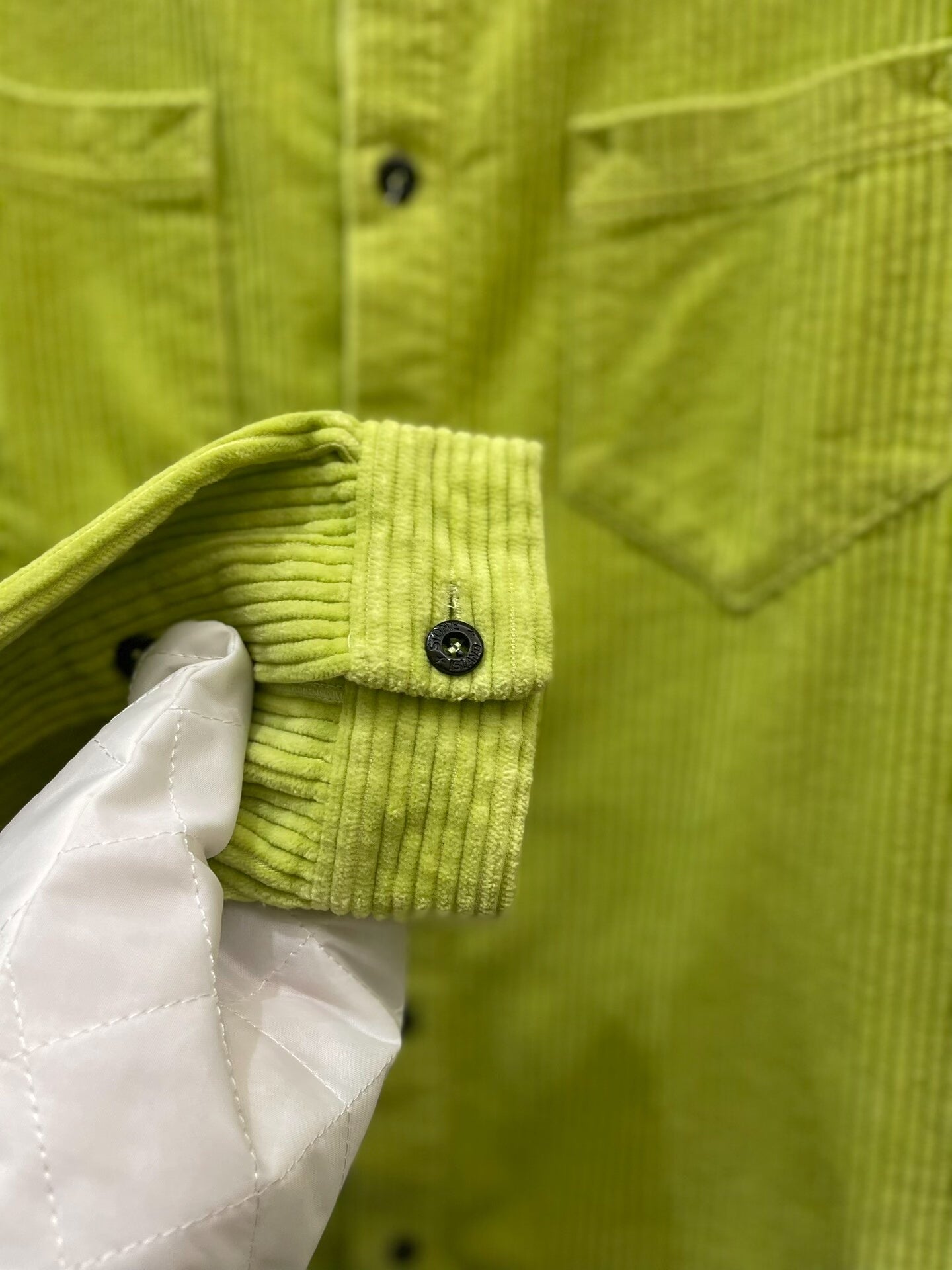 Stone Island Corduroy Shirt Jacket