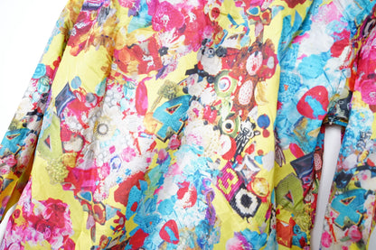 Comme des Garçons Graffiti Floral Shirt