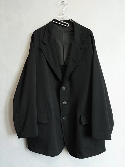 oversized wool jacket by yohji yamamoto