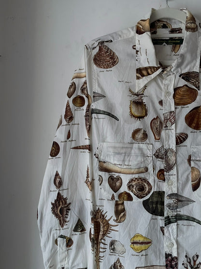 paul harnden s/s16 shell print shirt