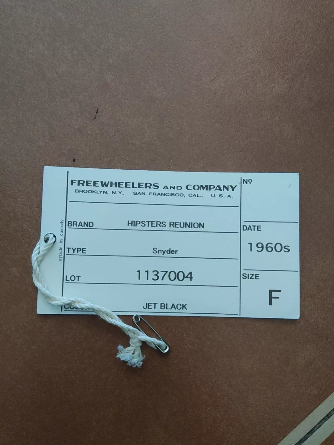 Freewheelers Knit Cap for Cold Weather