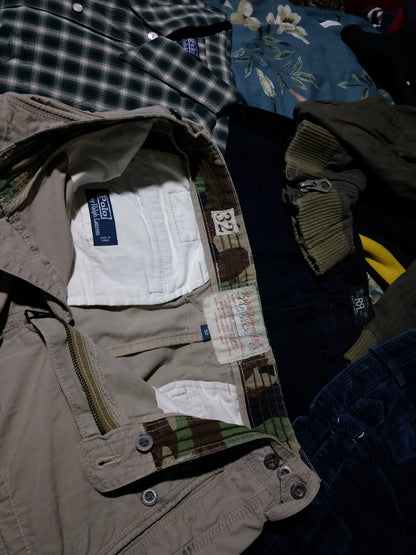 Ralph Lauren Vintage Distressed Hunting Fishing Shorts