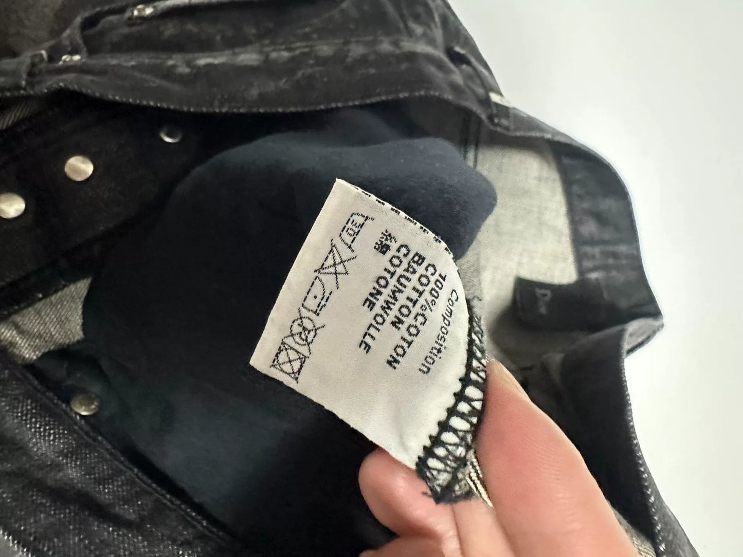 Dior Homme Distressed Jeans by Hedi Slimane