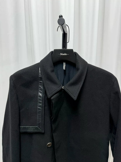 Dior Homme Panel Coat with Missing Button