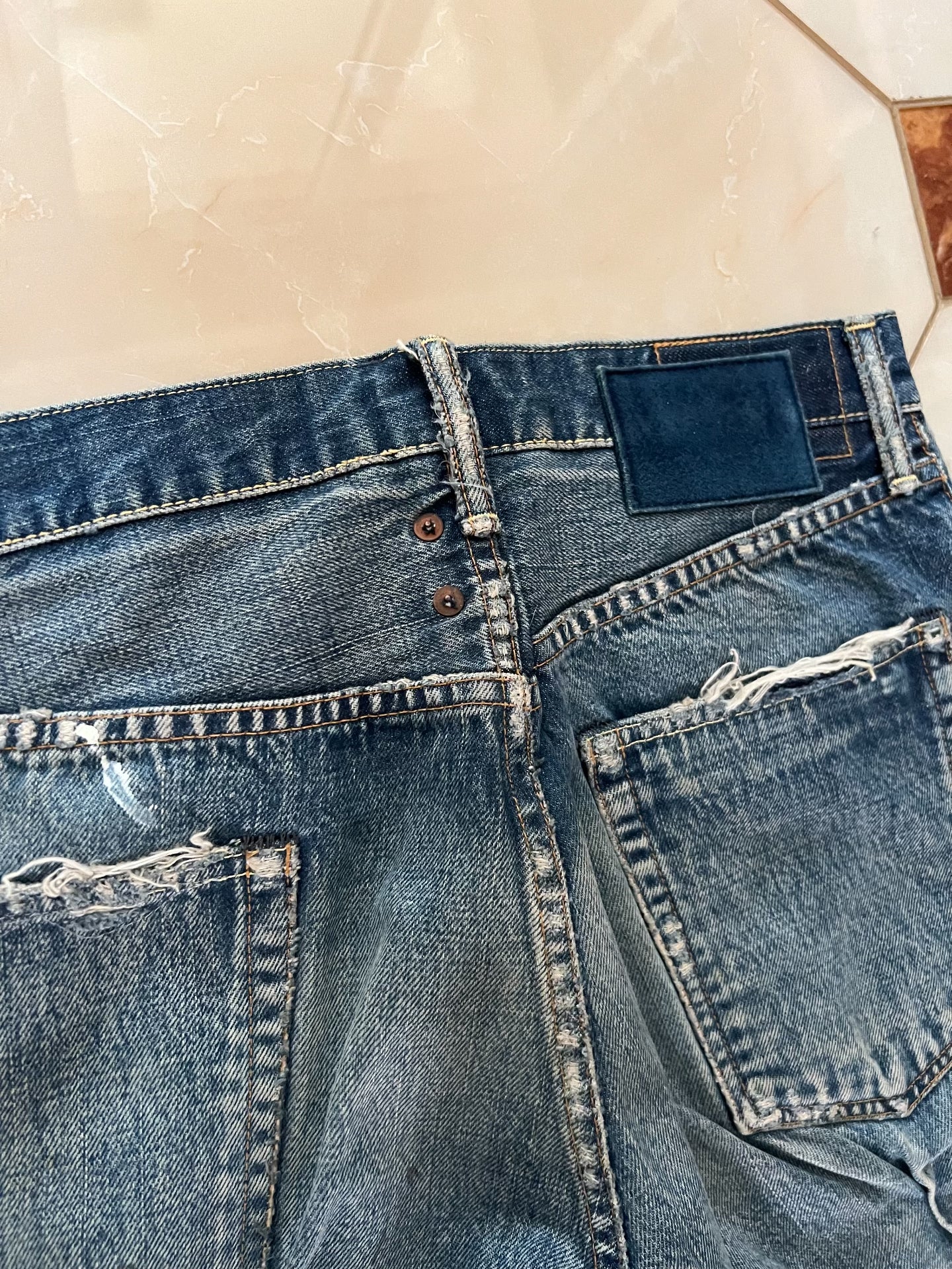 Visvim Journeyman 19ss Distressed Jeans