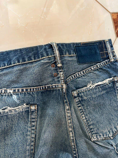 Visvim Journeyman 19ss Distressed Jeans
