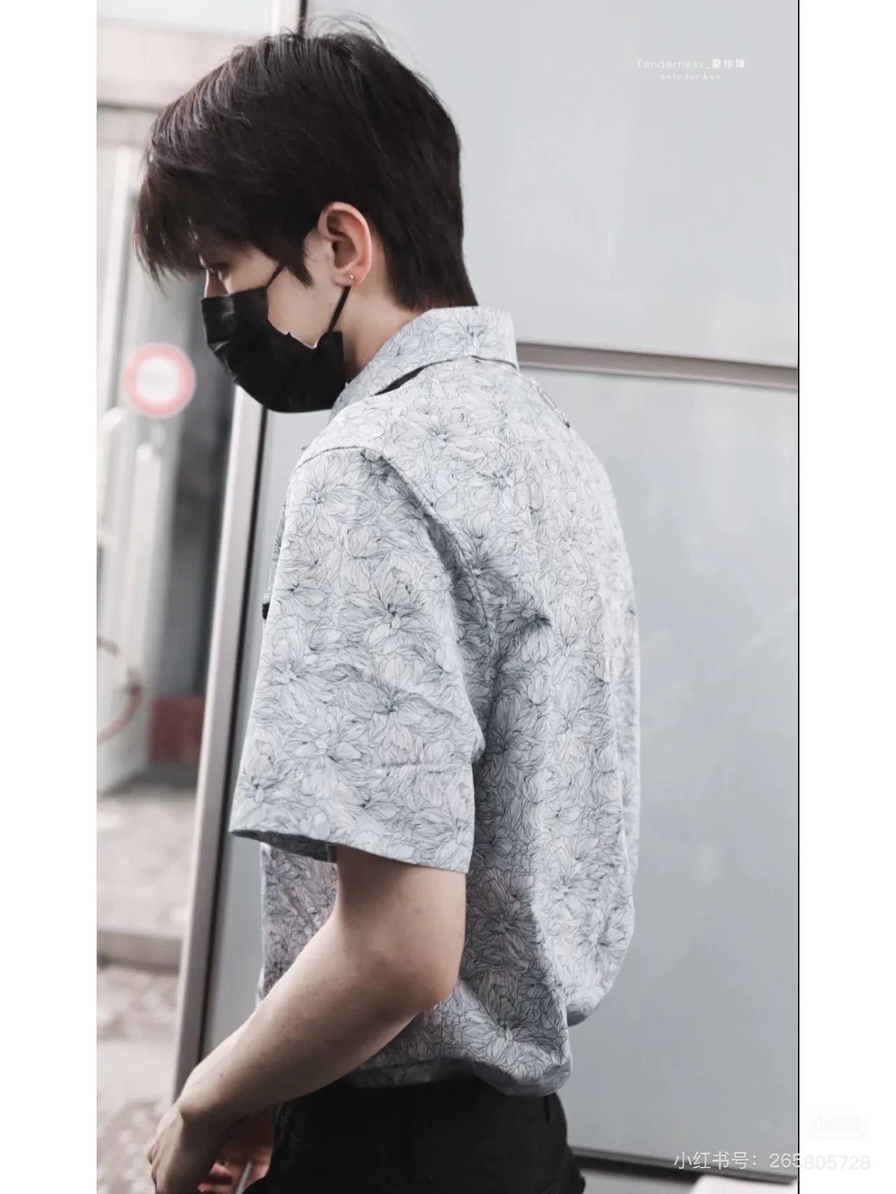 Prada SS20 Floral Short Sleeve Shirt