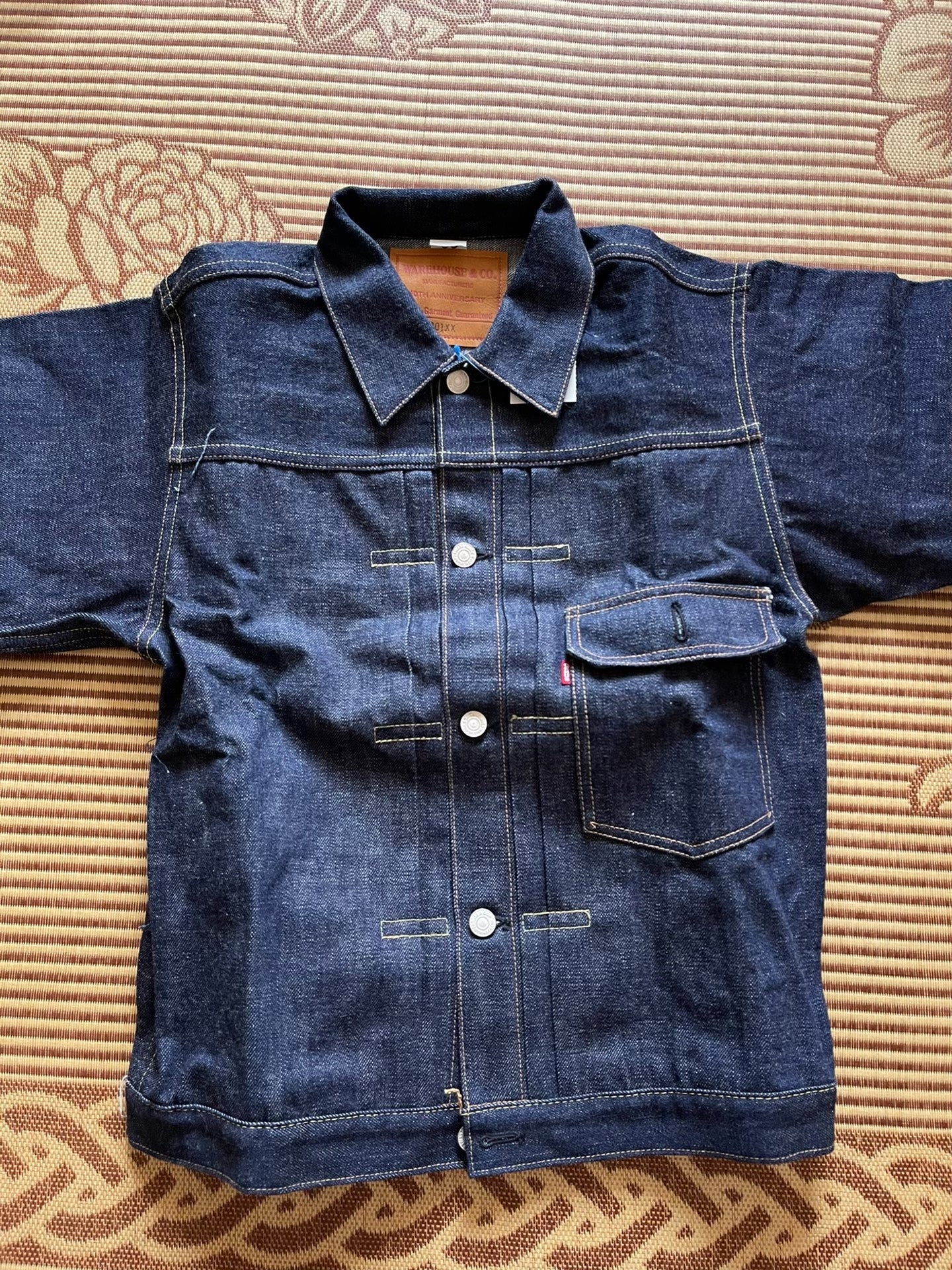 Warehouse 10th Anniversary Embroidered Denim Jacket