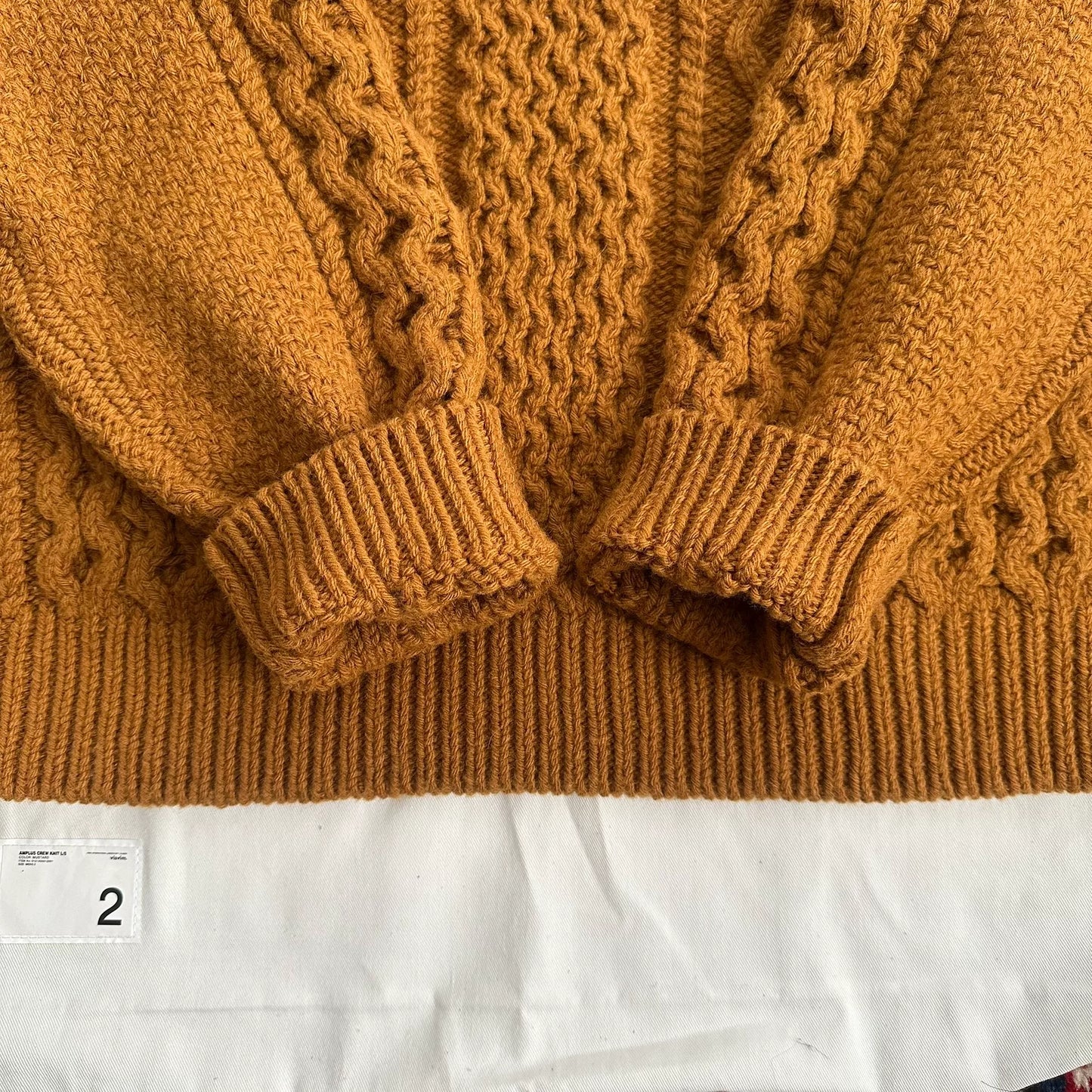 visvim amplus crew knit sweater for sale
