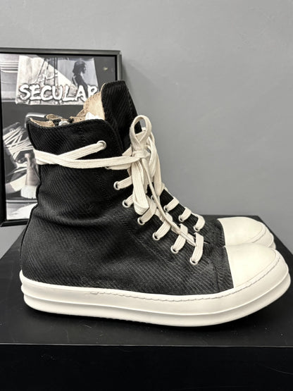 Rick Owens Drkshdw Canvas High-Top