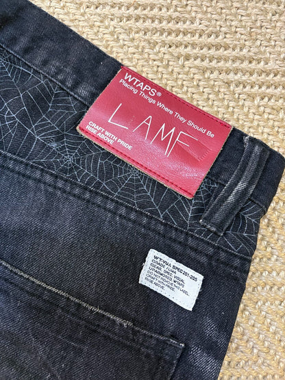 Wtaps Lamf 09ss Black Spider Denim Pants
