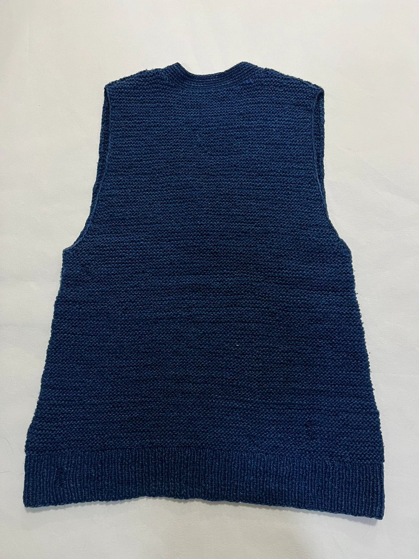 VISVIM 19AW TOLEDO V-NECK VEST HAND-KNIT