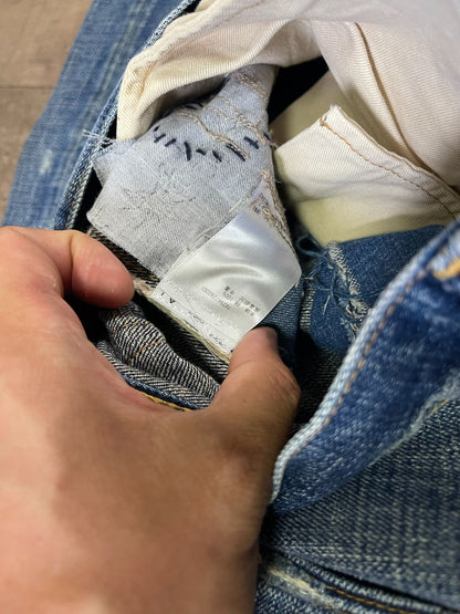 RRL Ralph Lauren Distressed Jeans