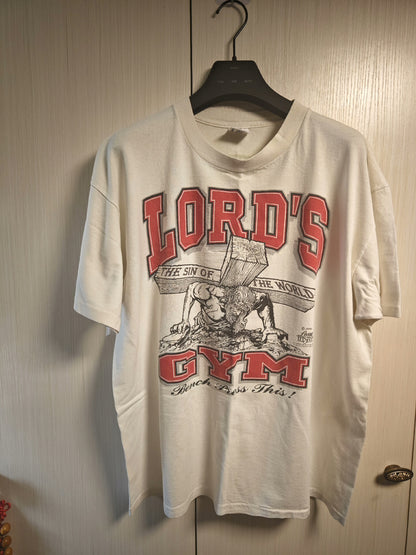 vintage 90s lord's gym band tee