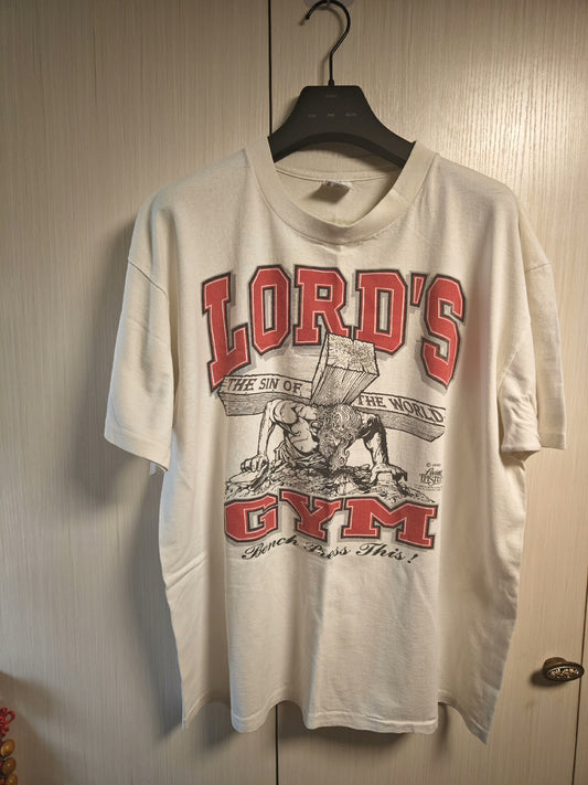 vintage 90s lord's gym band tee