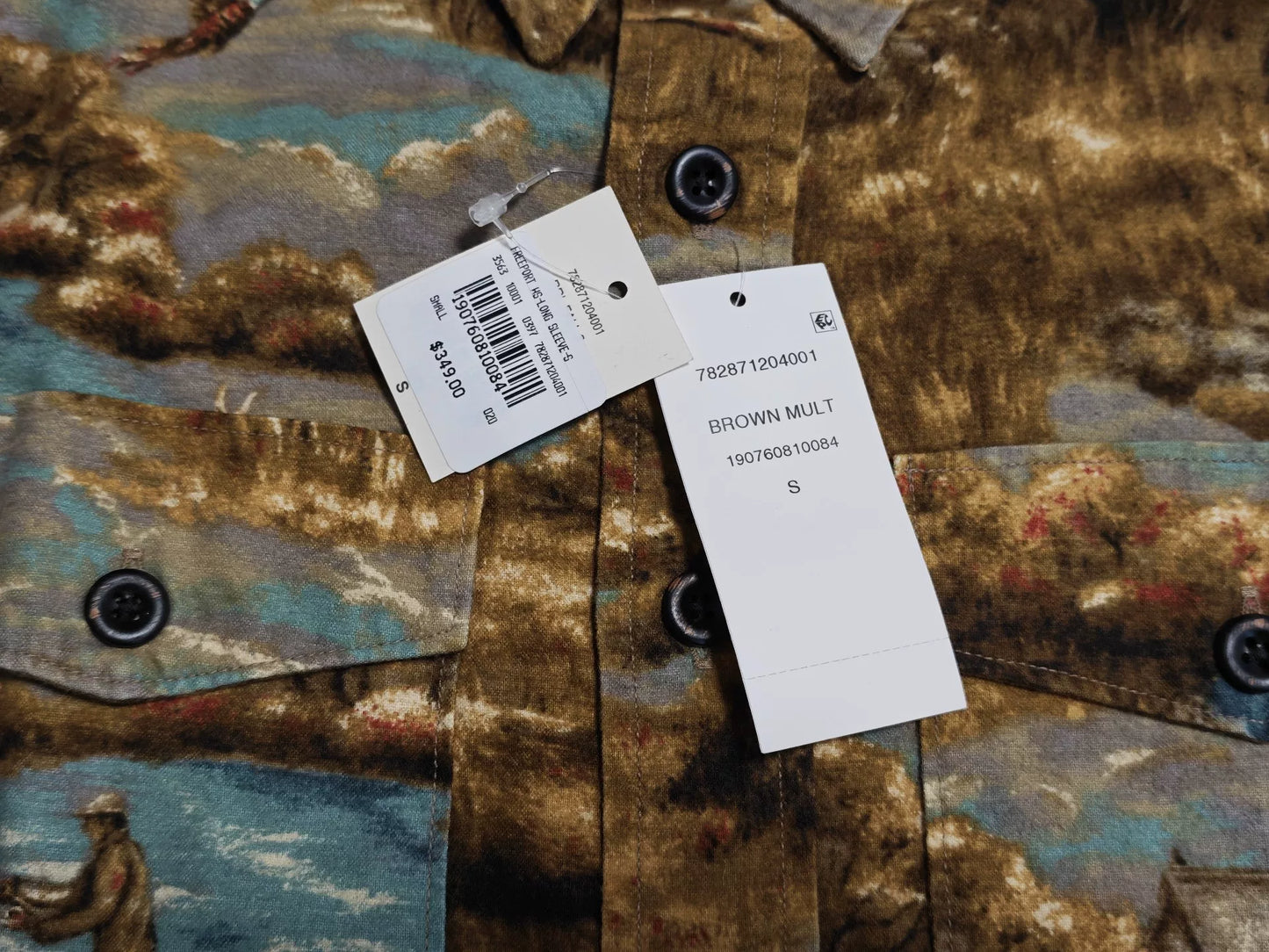 Ralph Lauren Vintage Hunting Print Shirt