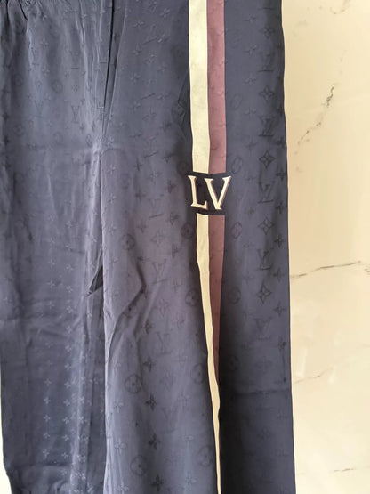 louis vuitton full print athletic pants