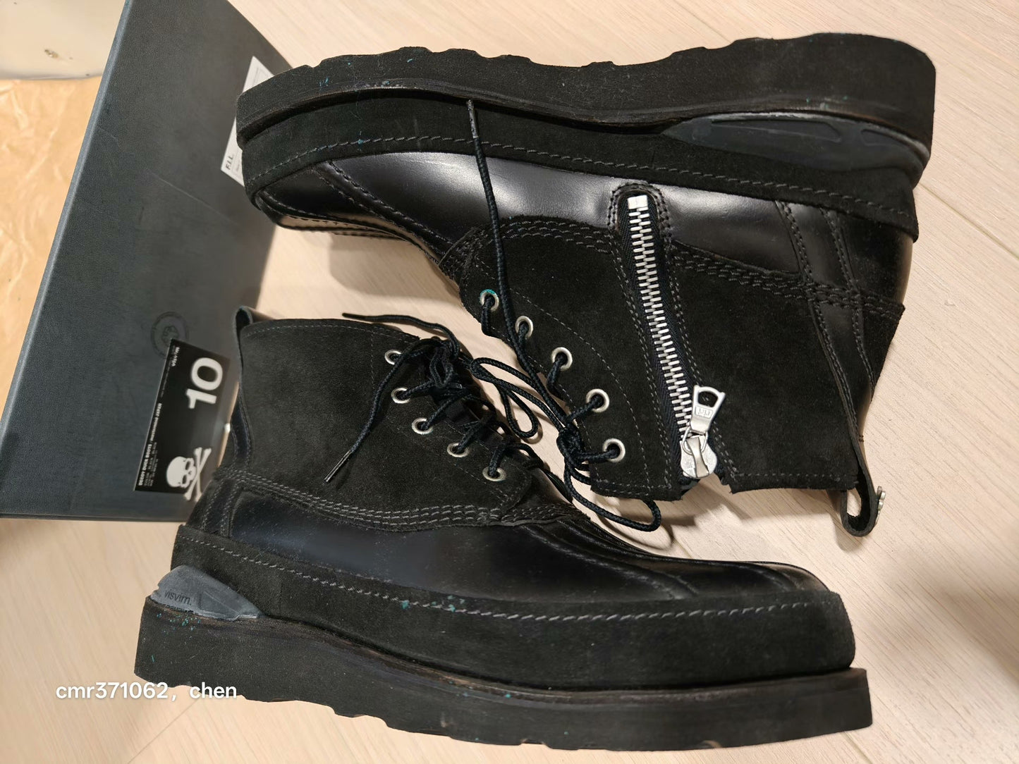 Visvim x Mastermind Japan Decoy Duck Boots