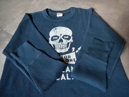 Freewheelers Skull Waffle Knit M Tee